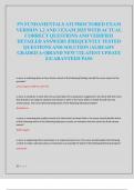 PN FUNDAMENTALS ATI PROCTORED EXAM  VERSION 1&comma;2 AND 3 EXAM 2025 WITH ACTUAL  CORRECT QUESTIONS AND VERIFIED  DETAILED ANSWERS &vert;FREQUENTLY TESTED  QUESTIONS AND SOLUTION &vert;ALREADY  GRADED A&plus;&vert;BRAND NEW &excl;&excl;&excl;&vert;LATEST UPDATE  &vert;GUARANTEED PASS