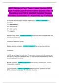 MGT 300 Neck Final Exam Latest Update 2024-2025 Actual Exam from Credible Source with 70 Questions and 100&percnt; Verified Detailed Correct Answers Guaranteed A&plus; Approved by Professor