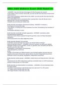 MBG 2400 Midterm Exam 2025 Rated A&plus;