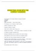 EC248 FINAL EXAM WITH THE CORRECT ANSWERS