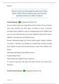 POLESTAR PILATES REFORMER EXAMINATION &lpar;NEW 2024&sol; 2025 UPDATE&rpar; QUESTIONS AND VERIFIED ANSWERS&vert; GRADE A&vert; 100&percnt; CORRECT