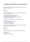 A&plus; Wellcare 2024&lpar;100-&rpar; Correct Solution questions and answers