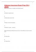Alabama Insurance Exam Prep CH 4 &lpar;2025&rpar;