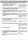 GEORGIA PEST LICENSE EXAM 2024 ACTUAL EXAM 2 VERSIONS &lpar;VERSION A AND B&rpar; COMPLETE 250 QUESTIONS WITH DETAILED VERIFIED  ANSWERS &lpar;100&percnt; CORRECT ANSWERS&rpar; &sol; ALREADY GRADED A&plus;