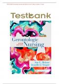 Gerontologic Nursing 6th Edition Test Bank by Sue E&period; Meiner&comma; Jennifer J&period; Yeager