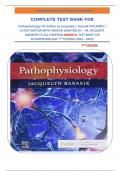 COMPLETE TEST BANK FOR Pathophysiology 7th Edition by Jacquelyn L&period; Banasik PhD ARNP&vert;&vert; LATEST EDITION WITH VERIFIED CHAPTERS 01 &ndash; 44&comma; ACCURATE ANSWERS TO ALL CHAPTERS&period;GRADE A&plus; TEST BANK FOR PATHOPHYSIOLOGY 7TH EDITION &lbrace;2024 &ndash; 2025&rcub;