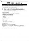 Samenvatting -  Recht en onderneming