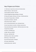 Navy Programs and Policies &lpar;2024&sol; 2025&rpar; Questions and Answers &vert;100&percnt; Verified Correct Answers &vert; complete solution &vert; Grade A&plus; &vert; Latest update