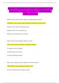 Aetna Compliance Exam Questions and Answers &vert; Latest Version &vert; 2024&sol;2025 &vert;  100&percnt; Correct