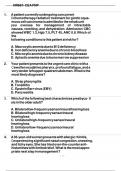 NR667- CEA FNP QUESTIONS AND SOLUTIONA A&plus; GRADE