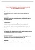 NURS 5355 MIDTERM EXAM WITH COMPLETE SOLUTIONS 100&percnt; VERIFIED