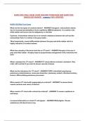 NURS 5355 FINAL EXAM&comma; NURS 5355 MID-TERM EXAM AND NURS 5355 RADIOLOGY BASICS  COMBINED 100&percnt; VERIFIED