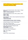 IAPP CIPM Exam Prep Questions with complete solutions 2024&period;
