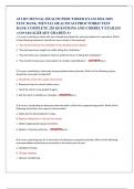 ATI RN MENTAL HEALTH PROCTORED EXAM 2024-2025  TEST BANK &sol;MENTAL HEALTH ATI PROCTORED TEST BANK COMPLETE 220 QUESTIONS AND CORRECT ETAILED ANSWERS&vert;ALREADY GRADED A&plus; 