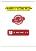 ATI PN Pharmacology Retake Exam 2024&vert;2025 &vert;&vert; Verified Questions and Answers &vert;&vert; Proctored Exam