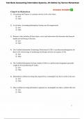 Test Bank & Solution Manual for Accounting Information Systems 4th Edition by Vernon Richardson&comma; Chengyee Chang&comma; Rod Smith&vert;9781266188350&vert;LATEST