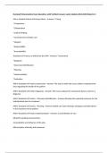 Nursing Professionalism Exam Questions with Verified Answers Latest Update 2024-2025 &lpar;Rated A&plus;&rpar;