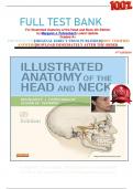             FULL TEST BANK For Illustrated Anatomy of the Head and Neck 4th Edition by Margaret J&period; Fehrenbach Latest Update&period; Graded A&plus;     