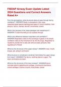 FISDAP Airway and Breathing Exam Update Latest 2024 &vert; FISDAP Airway and  Breathing Actual Exam 2024 Questions  and Correct Answers Rated A&plus;