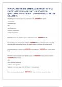 INDIANA PESTICIDE APPLICATOR RIGHT OF WAY  EXAM LATEST 2024-2025 ACTUAL EXAM 250&plus;  QUESTIONS AND CORRECT ANSWERWERS&rpar; &vert;ALREADY GRADED A&plus; 