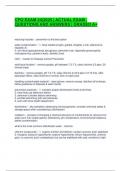 BUNDLE FOR &sol; CPO EXAM 24&vert;2025 &vert; ACTUAL EXAM &comma; QUESTIONS AND ANSWERS &vert; GRADED A 