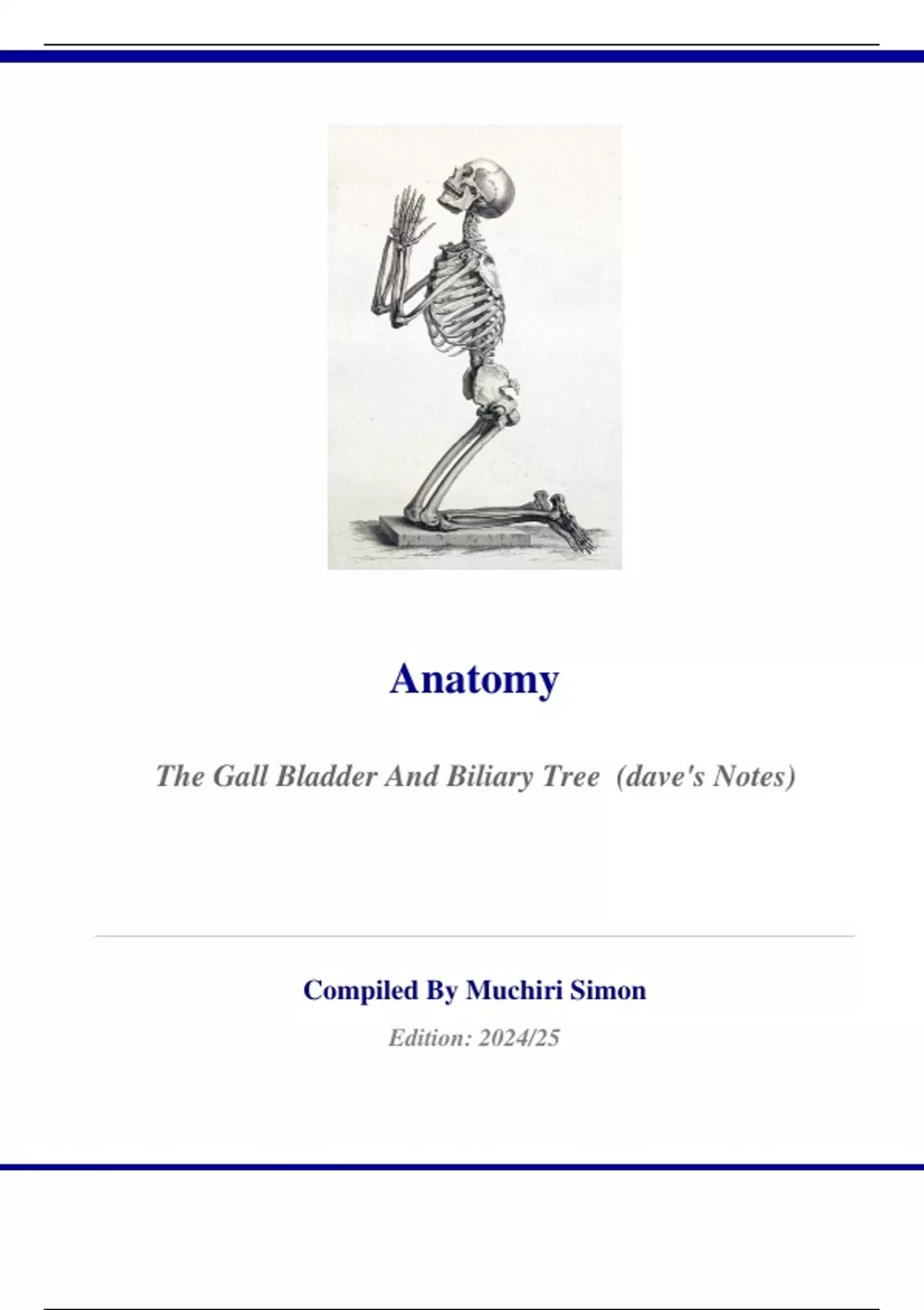 Anatomy-The gall bladder and biliary tree (Dave's notes) - Anatomy ...