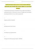 NEWEST 2024-2025 NUR213 ACTUAL  EXAM 3 WITH COMPLETE QUESTIONS AND ANSWERS 100&percnt; RATED CORRECT &vert;GUARANTEED TO PASS&excl;&excl;