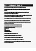 HUN 1201 Exam 2 &lpar;Ch 6-10&rpar;