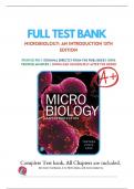 Test Bank For Microbiology An Introduction 13th Edition by Tortora &vert; 9780134605180 &vert; &vert; Chapter 1-28 &vert;All Chapters with Answers and Rationals