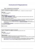 Stappenplannen&sol;Samenvatting -  Contractenrecht &lpar;R&lowbar;ContR&rpar;