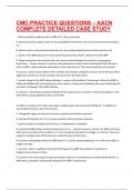 CMC Practice Questions - AACN