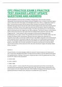 CPC Practice Exam 2