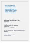 NUR210 &sol;NUR 210 FINAL EXAM  2024&sol;2025 NEWEST &excl;&excl; 2 EXAM VERSIONS AND EXAM PRACTICE  QUESTIONS COMPLETE 500 REAL  EXAM QUESTIONS WITH CORRECT DETAILED ANSWERS &lpar; VERIFIED  ANSWERS&rpar; &sol;A&plus; GRADE ASSURED 