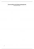 Samenvatting - VPK&colon; Kinderverpleegkunde Basis