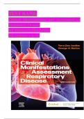 Test Bank for Clinical Manifestations and Assessment of Respiratory Disease&comma; 9th Edition &lpar;Des Jardins&comma; 2024&rpar;&comma; Chapter 1-45 &vert; All Chapters