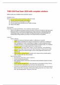 THEO 204 Final Exam 2024 with complete solutions