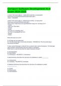 Certiport Software Development &num;1-4 Exam 2024-2025
