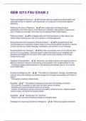 GEB 3213 FSU EXAM 2 QUESTIONS & ANSWERS CORRECT DETAILED ASWERS &lpar;VERIFIED ANSWERS&rpar; ALREADY GRADED A&plus; BRAND NEW&excl;&excl;&excl;