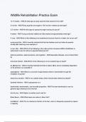 Wildlife Rehabilitation Practice Exam &lpar;Latest Update 2024 &sol; 2025&rpar; Questions and Answers &vert;100&percnt; Verified Correct Answers &vert; complete solution &vert; Grade A&plus;