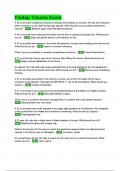 Fisdap Trauma Exam &lpar;Latest Update 2024 &sol; 2025&rpar; Questions and Answers &vert;100&percnt; Verified Correct Answers &vert; complete solution &vert; Grade A&plus;