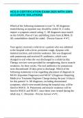HCS-D CERTIFICATION EXAM 2025 WITH 100&percnt; ACCURATE SOLUTIONS
