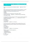 RADT 1010 Final Exam&colon; Modules 1-10 &lpar;Questions And Correct Answers&rpar;