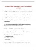 NUTR 3330 MIDTERM 2 EXAM WITH 100&percnt; CORRECT ANSWERS