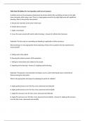TNCC ENA 9th Edition Pre Test Questions with Correct Answers 