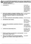 BUL 4310 MIDTERM EXAM NEWEST 2024 ACTUAL EXAM COMPLETE 119  QUESTIONS AND CORRECT DETAILED ANSWERS