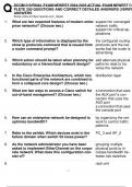DCOM 219 FINAL EXAM NEWEST 2024-2025 ACTUAL EXAM NEWEST COMPLETE 250 QUESTIONS AND CORRECT DETAILED ANSWERS &lpar;VERIFIED  ANSWERS Study online at https&colon;&sol;&sol;quizlet&period;com&sol;&lowbar;ftdye9 1&period; What are two expected features of modern enterprise networks&quest; &lpar;Choose two&period;&rpar; sup