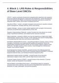 4. Block 1. LRS Roles & Responsibilities of Base Level SNCOs Questions ...