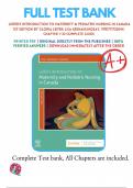 Test Banks For Leifer's Introduction to Maternity & Pediatric Nursing in Canada 1st Edition by Gloria Leifer&semi; Lisa KeenanLindsay Chapter 1-33 Complete Guide