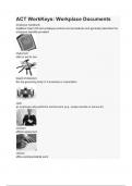 ACT WorkKeys Workplace Documents