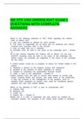 SIE STC USA GREENLIGHT EXAM 1 QUESTIONS WITH COMPLETE ANSWERS&period;